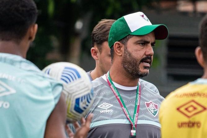 Daniel Pinheiro, técnico do time sub-17 do Fluminense, que jogará o Brasileiro e a Copa do Brasil, conforme a CBF divulgou em seu calendário para o futebol de base em 2022