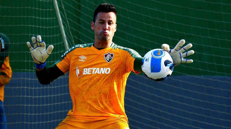 Fábio em treinamento no CTCC