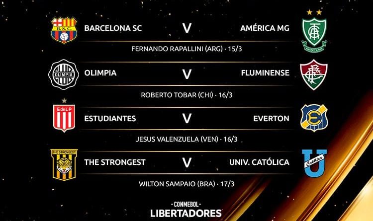 Roberto Tobar será o arbitro de Olimpia x Fluminense