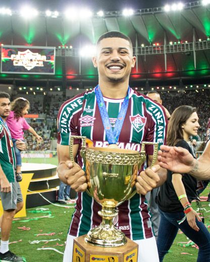 André com o título do Campeonato Carioca 2022