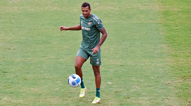 David Duarte em treinamento no CT Carlos Castilho