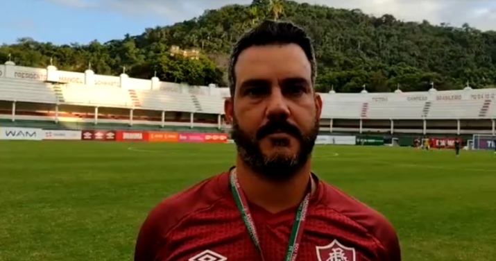 Daniel Pinheiro é o atual comandante dos Moleques de Xerém do Sub-17