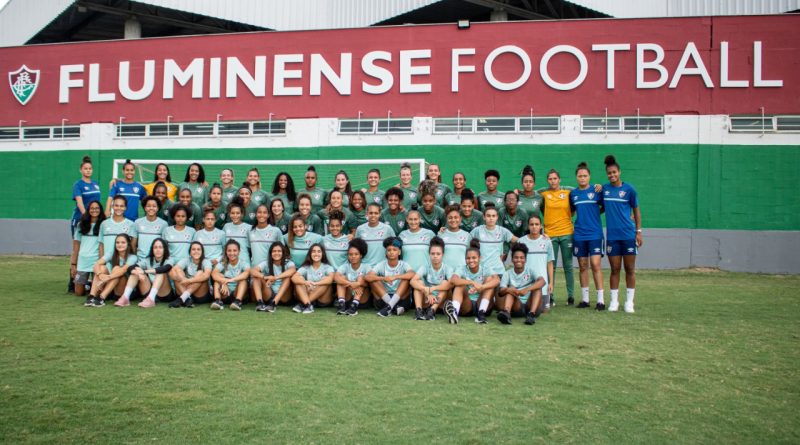 Futebol Feminino do Fluminense treina no Centro de Treinamento Carlos Castilho