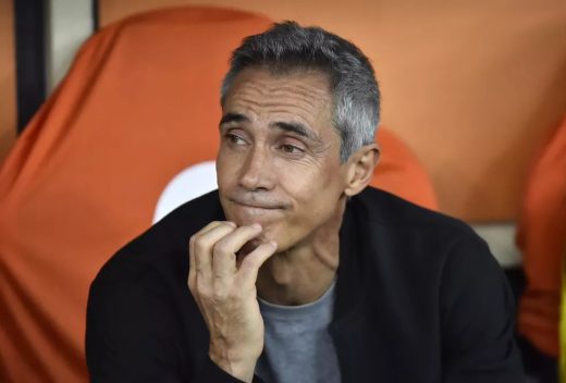 Paulo Sousa em Flamengo x Sporting Cristal — Foto: Foto: André Durão