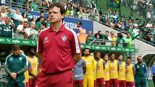 Sob o comando de Fernando Diniz, Fluminense empatou com o Palmeiras pelo Brasileirão