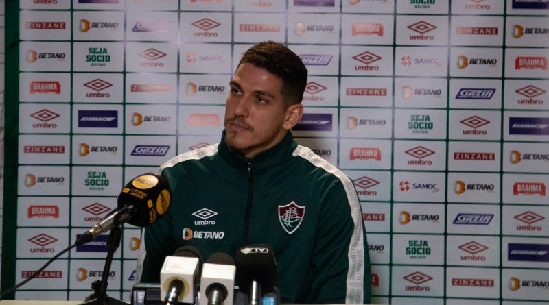 Nino é o capitão do Flu na ausência de Fred