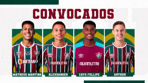 Fluminense terá quatro jogadores disputando o Torneio Internacional Sub-20