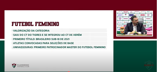 Mario Bittencourt concede entrevista coletiva sobre os três anos de sua gestão