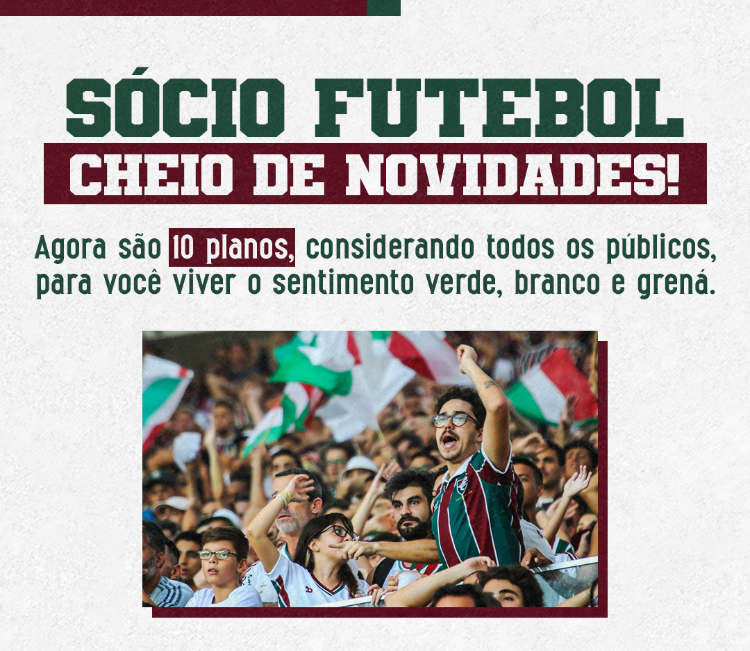 Fluminense anuncia novos planos do Sócio Futebol; confira as novidades