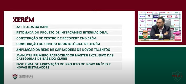 Mario Bittencourt concede entrevista coletiva sobre os três anos de sua gestão