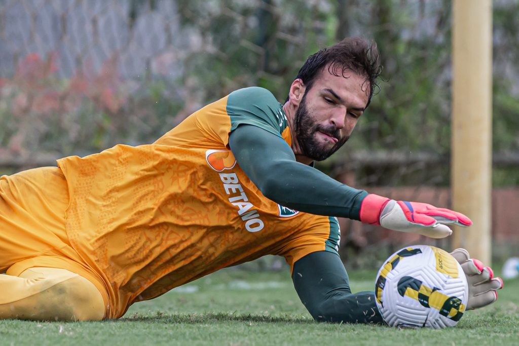 Muriel enquanto ainda tinha contrato com o Fluminense