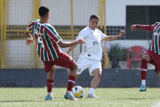 Santos vs Fluminense no Brasileirão Sub-20