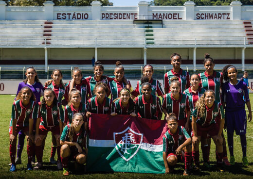 Fluminense vice-campeão Carioca Feminino Sub-18 de 2019