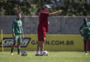 Fernando Diniz comando os treinos para os jogos do Fluminense contra Fortaleza e Coritiba