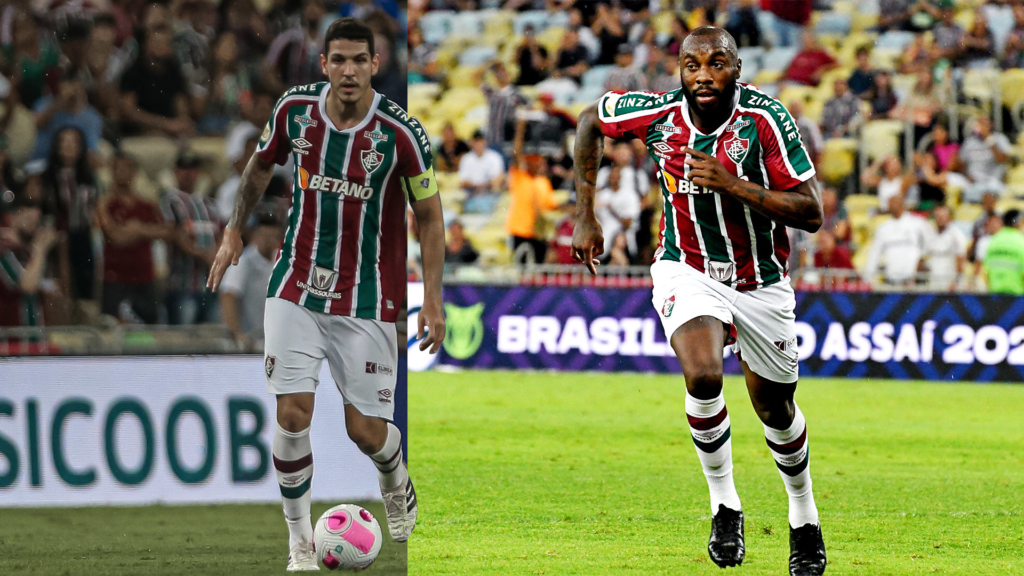 Nino e Manoel é a dupla de zaga que mais vezes se repetiu no Fluminense em 2022