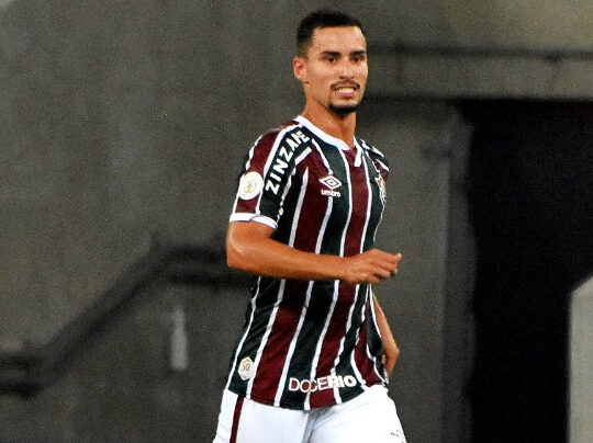 Martinelli em sua estreia pelo Fluminense