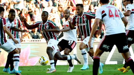 Fluminense x São Paulo primeiro tempo