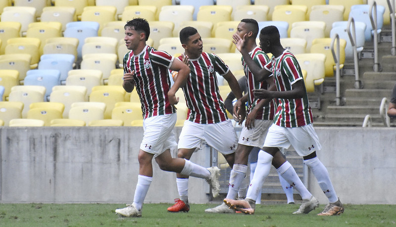 Jogadores da Geração de Ouro do Sub-17 do Fluminense em 2018