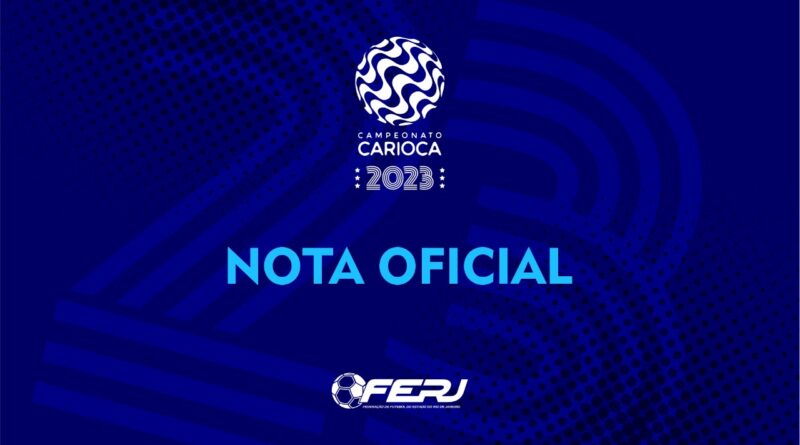 FERJ solta nota oficial sobre os direitos de transmissão do Campeonato Carioca 2023