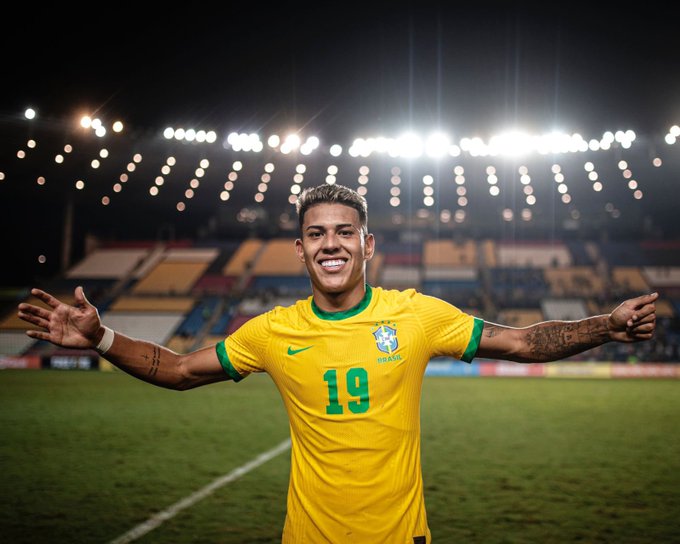 Matheus Martins é convocado para a seleção brasileira sub-20 ...