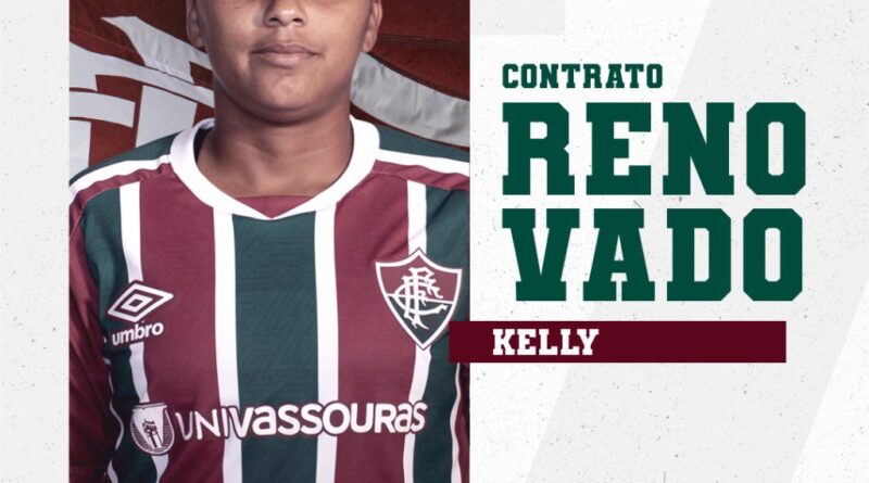 Kelly renova com o Fluminense para 2023