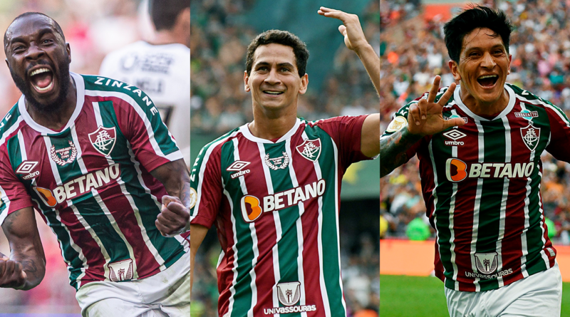 Manoel, Ganso e Cano estão de contrato renovado com o Fluminense para 2023