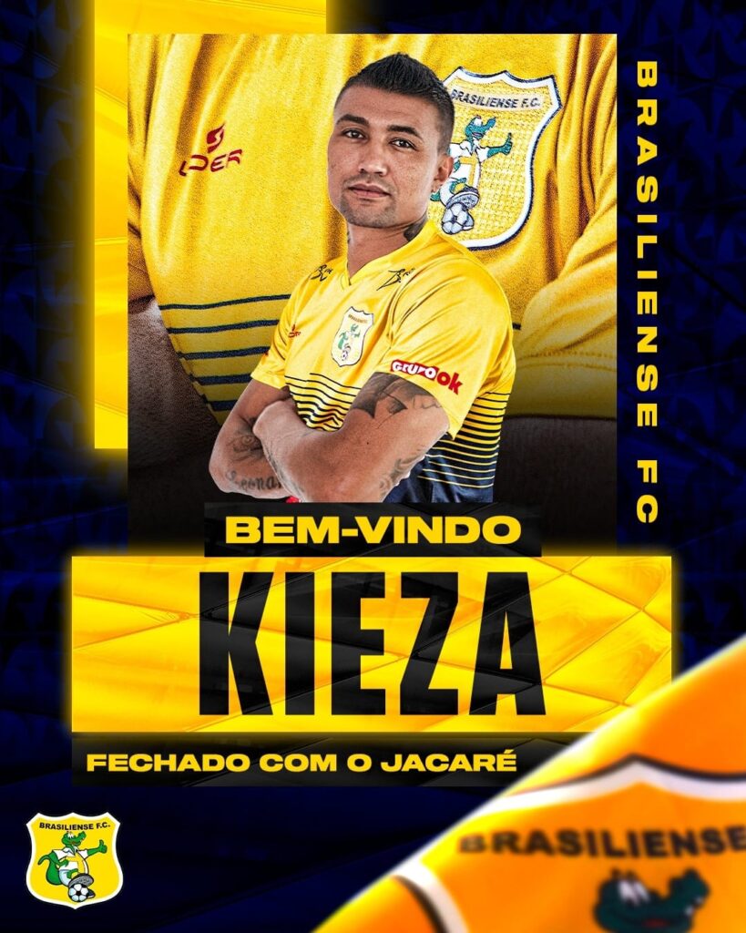 Kieza apresentado no Brasiliense