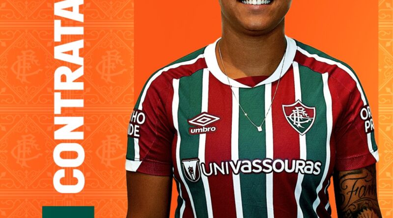 Nath Rodrigues é o novo reforço do time feminino principal do Fluminense