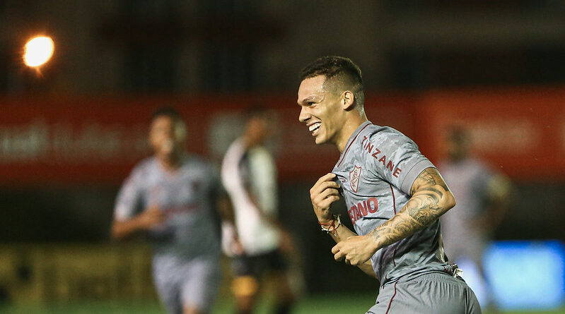 Calegari marcou um gol na vitória do Fluminense sobre o Volta Redonda pela Taça Guanabara 2022