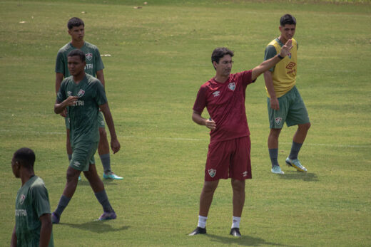 Treino do time sub-20 do Fluminense