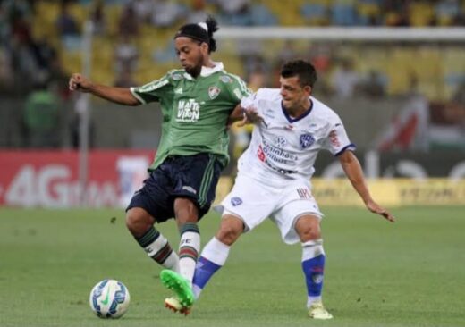 Ronaldinho Gaúcho em Fluminense x Paysandu / Foto: Úrsula Nery