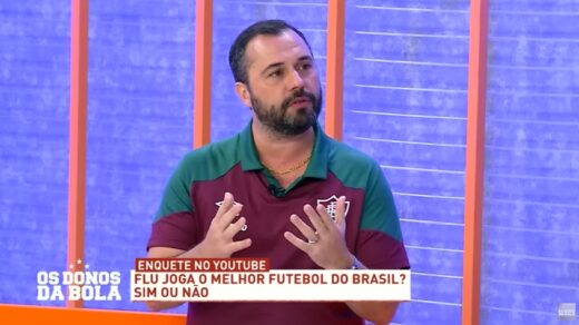 Mário no Os Donos da Bola RJ - Foto: Divulgação