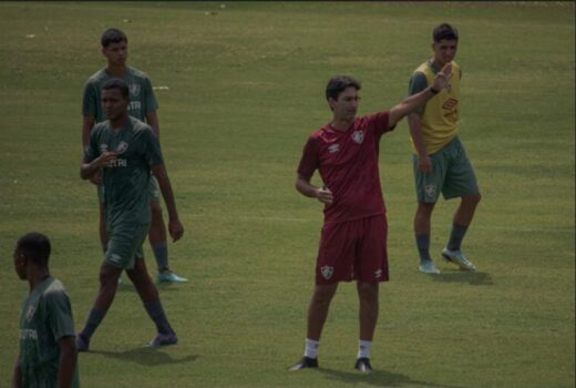 Treino do time Sub-20 Fluminense