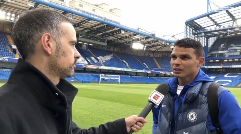 Thiago Silva nega possível volta para o Fluminense neste ano: “Eu só não fico aqui se o Chelsea não me quiser”