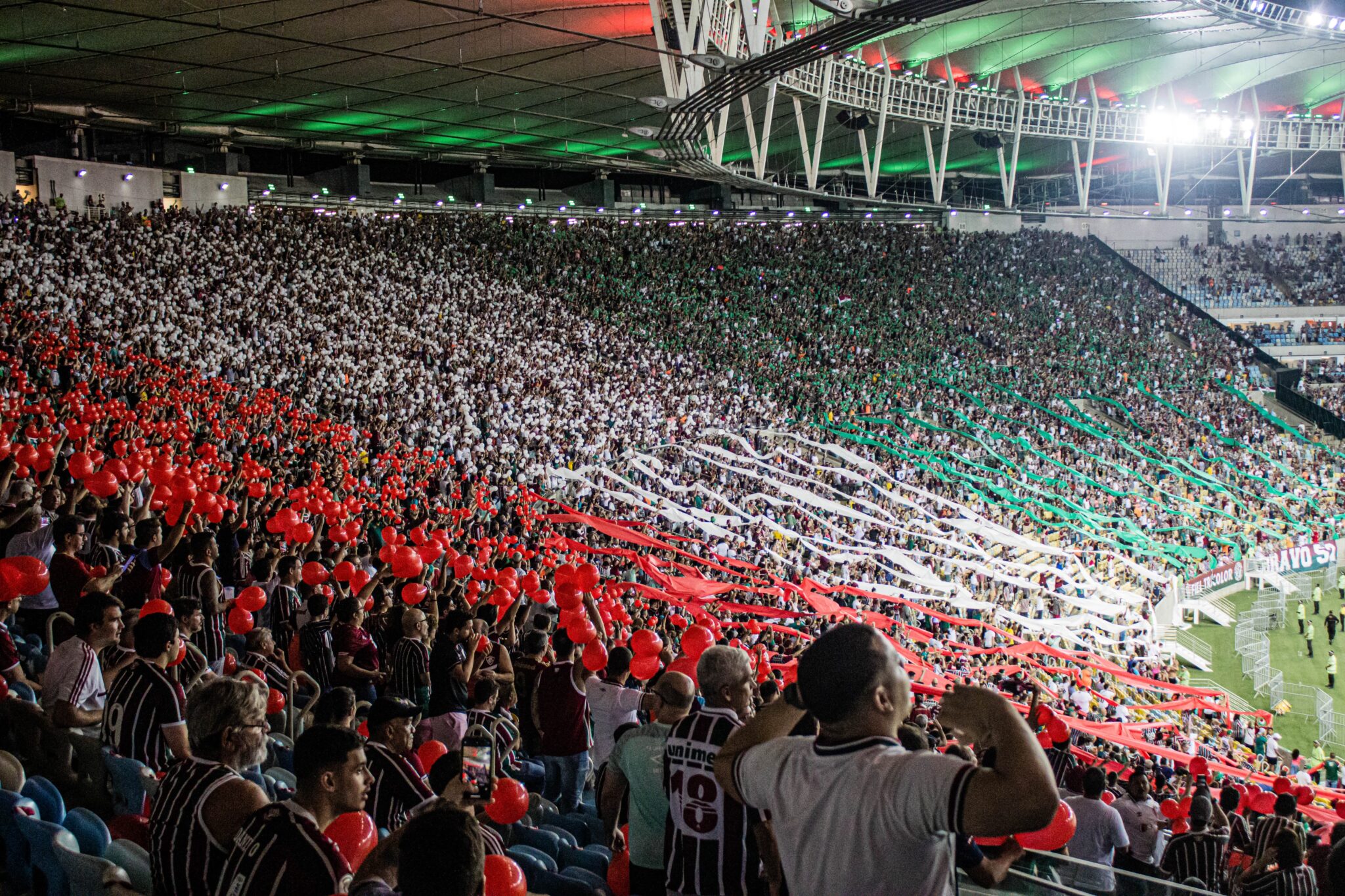 Goleada sobre o River Plate marcou o segundo maior público do Fluminense no novo Maracanã Goleada sobre o River Plate marcou o segundo maior público do Fluminense no novo Maracanã
