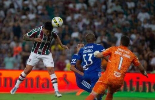Cano em Fluminense x Cruzeiro pela Copa do Brasil 2022 / Foto: Marcelo Gonçalves