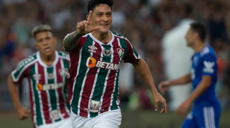 Cano marca em Fluminense 2 x 1 Cruzeiro pela Copa do Brasil 2022 / Foto: Fluminense FC