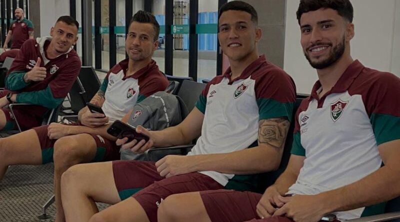 Delegação tricolor embarca para a Bolívia / Foto: Fluminense FC