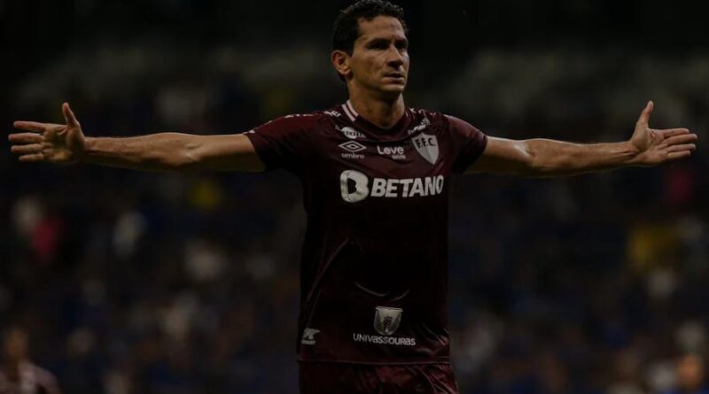 Ganso comemora gol em Fluminense 2 x 0 Cruzeiro / Foto: Marcelo Gonçalves