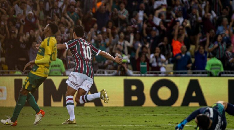 Ganso comemora segundo gol em Fluminense 2 x 0 Cuiabá / Foto: Fluminense FC