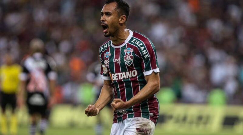 Lima comemora gol em Fluminense 1 x 1 Vasco / Foto: Marcelo Gonçalves