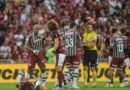 Rafael Claus em Fluminense 2 x 1 Flamengo no Brasileirão 2022 / Foto: Thiago Ribeiro