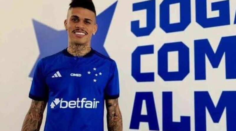Richard é apresentado no Cruzeiro / Foto: Reprodução Cruzeiro