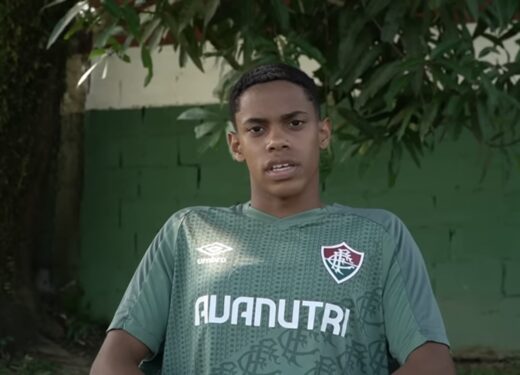 Atacante do Sub-17, Matheus Reis fala que o Fluminense é uma família e sobre objetivos na carreira: “Ser campeão da Libertadores”