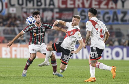 Fluminense perde por 2 a 0 para o River Plate 