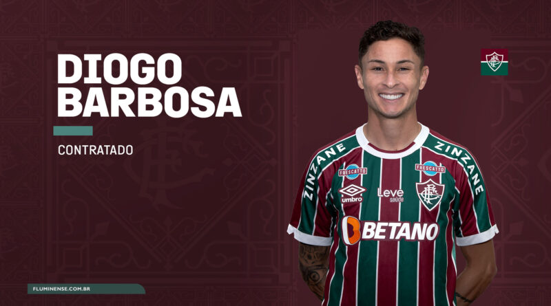 Fluminense anuncia oficialmente Diogo Barbosa: “Minha expectativa é muito alta”