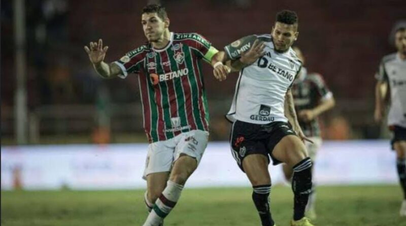 Nino em Fluminense 1 x 1 Atlético-MG / Foto: Pedro Souza