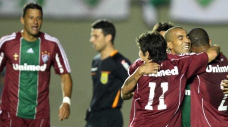 Fluminense passa pelo Goiás por 3 x 0 pelo Brasileirão 2010 / Foto: Reprodução UOL
