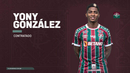 Fluminense anuncia a contratação de Yony González: “Estou muito feliz com a minha volta”