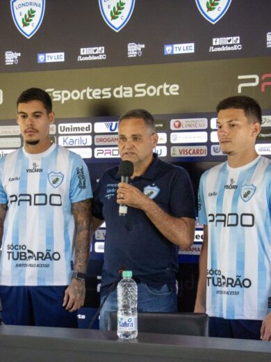 Londrina anuncia Luan Freitas e Marcos Pedro por empréstimo 
